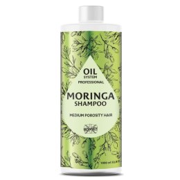 Professional Oil System Medium Porosity Hair szampon do włosów średnioporowatych Moringa 1000ml Ronney
