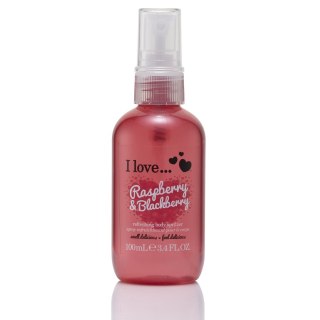 Refreshing Body Spritzer odświeżająca mgiełka do ciała Raspberry & Blackberry 100ml I Love