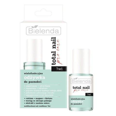 Total Nail Pro-Care wielofunkcyjna odżywka do paznokci 7w1 10ml Bielenda