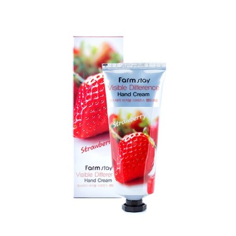 Visible Difference Hand Cream krem do rąk Truskawka 100ml FarmStay