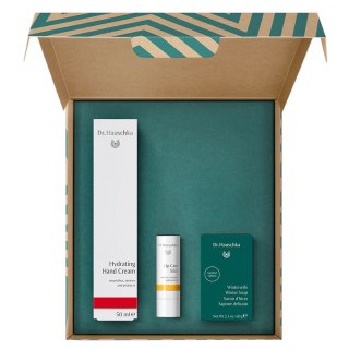 Everyday Heroses zestaw Hydrating Hand Cream 30ml + Lip Care Stick 4.9g + Winter Soap 60g Dr. Hauschka