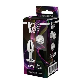 Dream Toys Gleaming Love Silver Plug korek analny Small