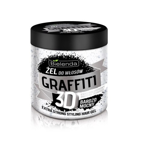 Graffiti 3D żel do włosów bardzo mocny 250g Bielenda