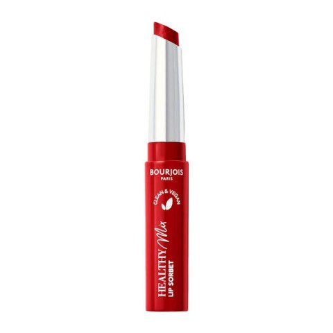 Healthy Mix Clean Lip Sorbet wegańska pomadka nawilżająca do ust 01 Sundae Cherry Sunday 7.4g Bourjois