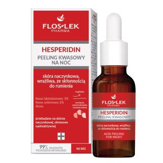 Floslek Hesperidin peeling kwasowy na noc 30ml