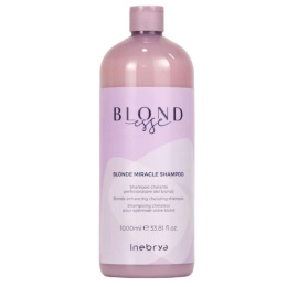Inebrya Blondesse Blonde Miracle szampon nawilżajacy do włosów blond 1l