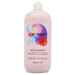Inebrya Ice Cream Dry-T szampon nawilżający do włosów suchych 1l