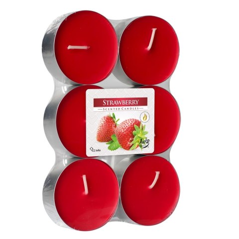 Podgrzewacze zapachowe maxi Strawberry 6szt. BISPOL