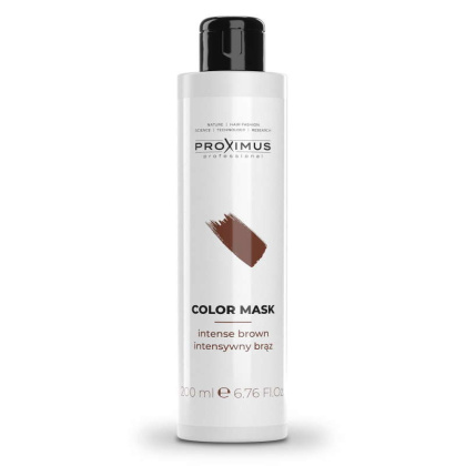 Proximus Color Mask Maska koloryzująca brązowa Intense Brown 200ml