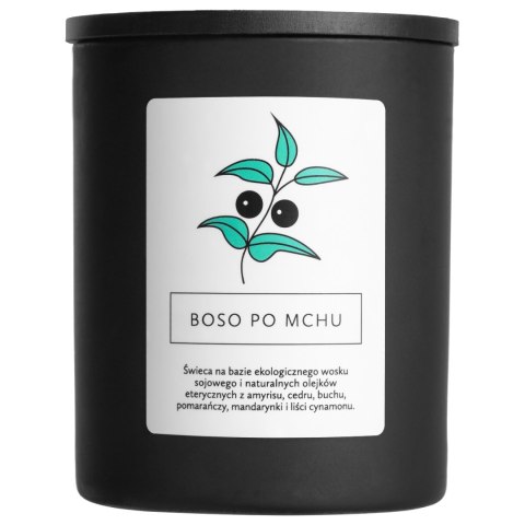 Świeca sojowa Boso po Mchu 230g Hagi