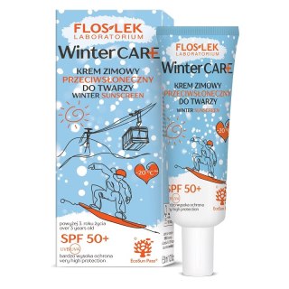 Floslek Winter Care krem zimowy przeciwsłoneczny do twarzy SPF50+ 30ml
