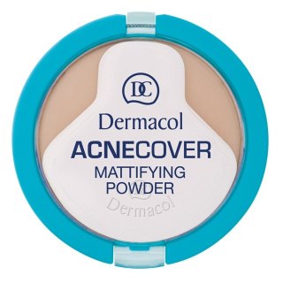 Dermacol Acnecover Mattifying Powder puder matujący w kompakcie 03 Sand 11g