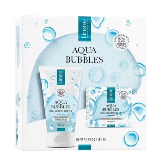 Lirene Aqua Bubbles zestaw głęboko nawilżający hydrokrem 50ml + nawilżający żel myjący 150ml