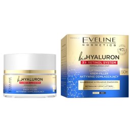 BioHyaluron 3 x Retinol liftingujący krem-filler aktywnie odmładzający 50+ 50ml Eveline Cosmetics
