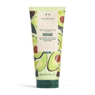 Body Lotion-To-Oil wegański balsam do ciała Avocado 200ml The Body Shop