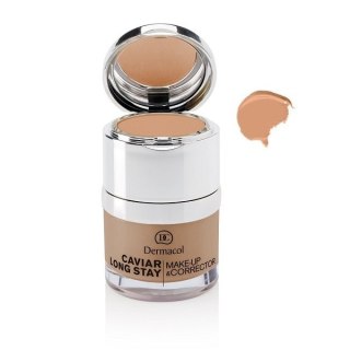 Dermacol Caviar Long Stay Make-Up & Corrector podkład do twarzy z korektorem 04 Tan 30ml