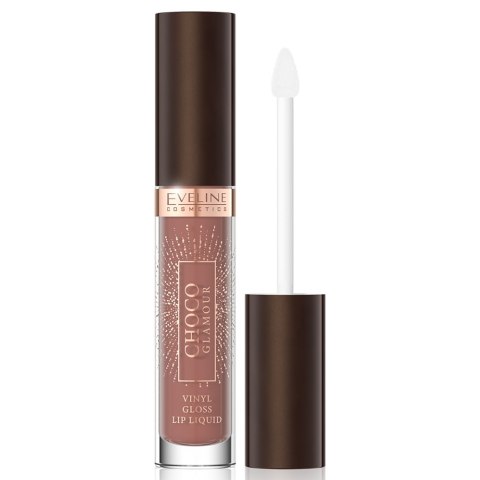 Choco Glamour pomadka w płynie z efektem glossy lips 01 4.5ml Eveline Cosmetics