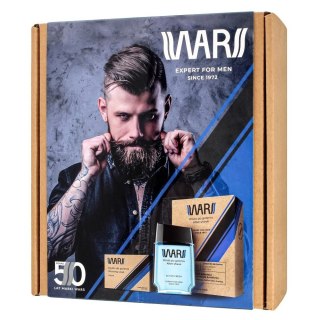 WARS Expert For Men Fresh zestaw woda po goleniu 90ml + mydło do golenia 80g