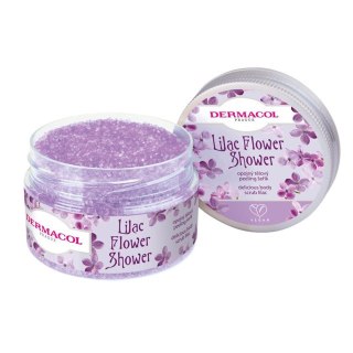 Dermacol Flower Shower Body Peeling peeling do ciała Lilac 200g