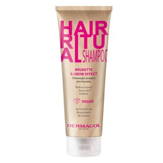 Dermacol Hair Ritual Shampoo szampon włosów Brunette & Grow Effect 250ml