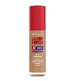 Rimmel Lasting Finish 35H silnie nawilżający i długotrwale kryjący podkład do twarzy z filtrem SPF20 303 Honey 30ml