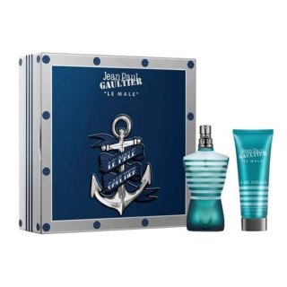 Le Male zestaw woda toaletowa spray 75ml + żel pod prysznic 75ml Jean Paul Gaultier