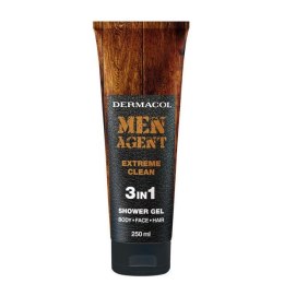 Men Agent 3in1 Extreme Clean Shower Gel żel pod prysznic 250ml Dermacol