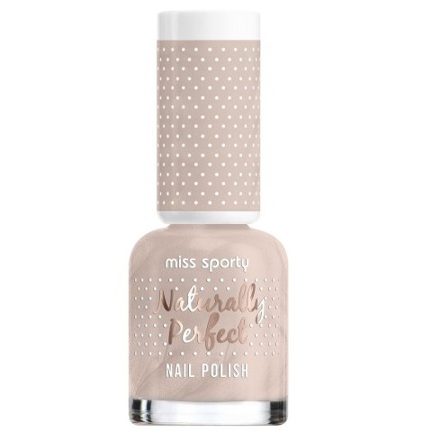 Miss Sporty Naturally Perfect lakier do paznokci 007 Sugared Almond 8ml Miss Sporty Naturally Perfect lakier do paznokci 007 Sugared Almond 8ml