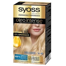 Oleo Intense farba do włosów trwale koloryzująca z olejkami 9-10 Jasny Blond Syoss
