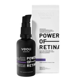 Power Of Retinal aktywny krem przeciwzmarszczkowy na noc z retinalem 0.075% i kompleksem składników łagodzących 40ml Veoli Botanica
