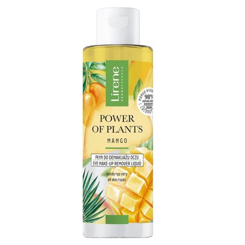 Power of Plants płyn do demakijażu oczu Mango 145ml Lirene