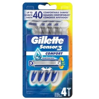 Gillette Sensor3 Comfort jednorazowe maszynki do golenia 4szt