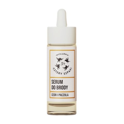 Serum do brody Cedr i Paczula 30ml Mydlarnia Cztery Szpaki Serum do brody Cedr i Paczula 30ml Mydlarnia Cztery Szpaki