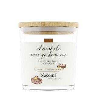 Nacomi Świeca sojowa Chocolate Orange Brownie 140g