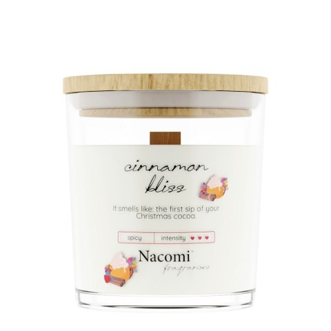 Świeca sojowa Cinnamon Bliss 140g Nacomi