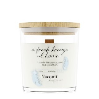 Nacomi Świeca sojowa Fresh Breeze At Home 140g