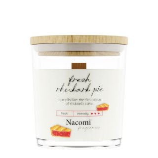 Nacomi Świeca sojowa Fresh Rhubarb Pie 140g