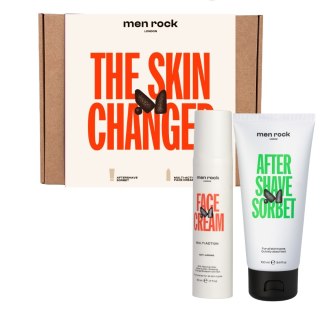 The Skin Changer zestaw wielozadaniowy krem do twarzy 50ml + sorbet po goleniu 100ml MenRock