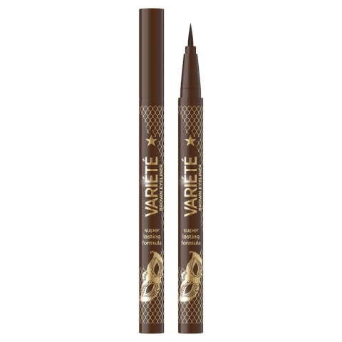 Eveline Cosmetics Variete precyzyjny eyeliner w pisaku Brown 2g Eveline Cosmetics Variete precyzyjny eyeliner w pisaku Brown 2g