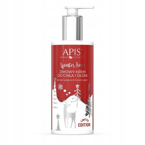 APIS Winter Time zimowy krem do ciała i dłoni 300ml