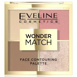 Wonder Match paleta do konturowania twarzy 02 10g Eveline Cosmetics