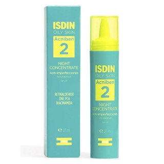 Acniben Night Concentrate serum do twarzy na noc przeciw niedoskonałościom 27ml Isdin