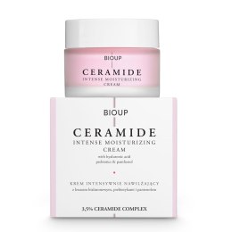 Ceramide Intense Moinsturizing Cream krem intensywnie nawilżający z ceramidami 50ml Bioup