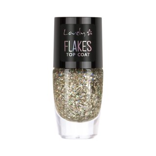 Lovely Flakes Top Coat lakier do paznokci 1 8ml