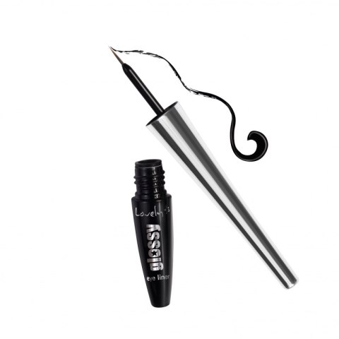 Glossy Eyeliner ultraczarny eyeliner do oczu o wysokim połysku 2g Lovely