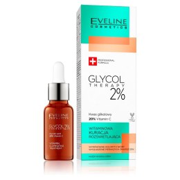 Glycol Therapy witaminowa kuracja rozświetlająca 2% 18ml Eveline Cosmetics