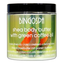 Masło shea do ciała z olejkiem z zielonej kawy 250g BingoSpa