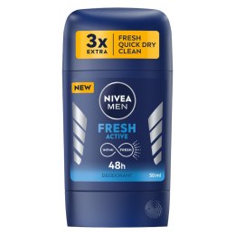 Men Fresh Active dezodorant w sztyfcie 50ml Nivea