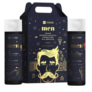 Men zestaw szampon do włosów 250ml + żel pod prysznic 250ml HiSkin