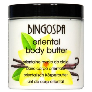 BingoSpa Orientalne masło do ciała o zapachu wanilii 250g